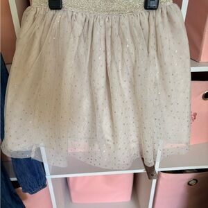 GAP Gold and Cream Kids Skirt